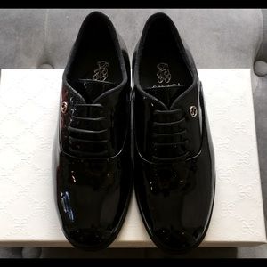 Gucci Youth Patent Dress Shoes